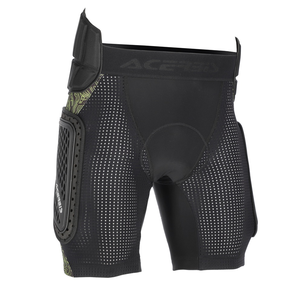 ACERBIS - HARD RUSH PANTS BLACK YELLOW